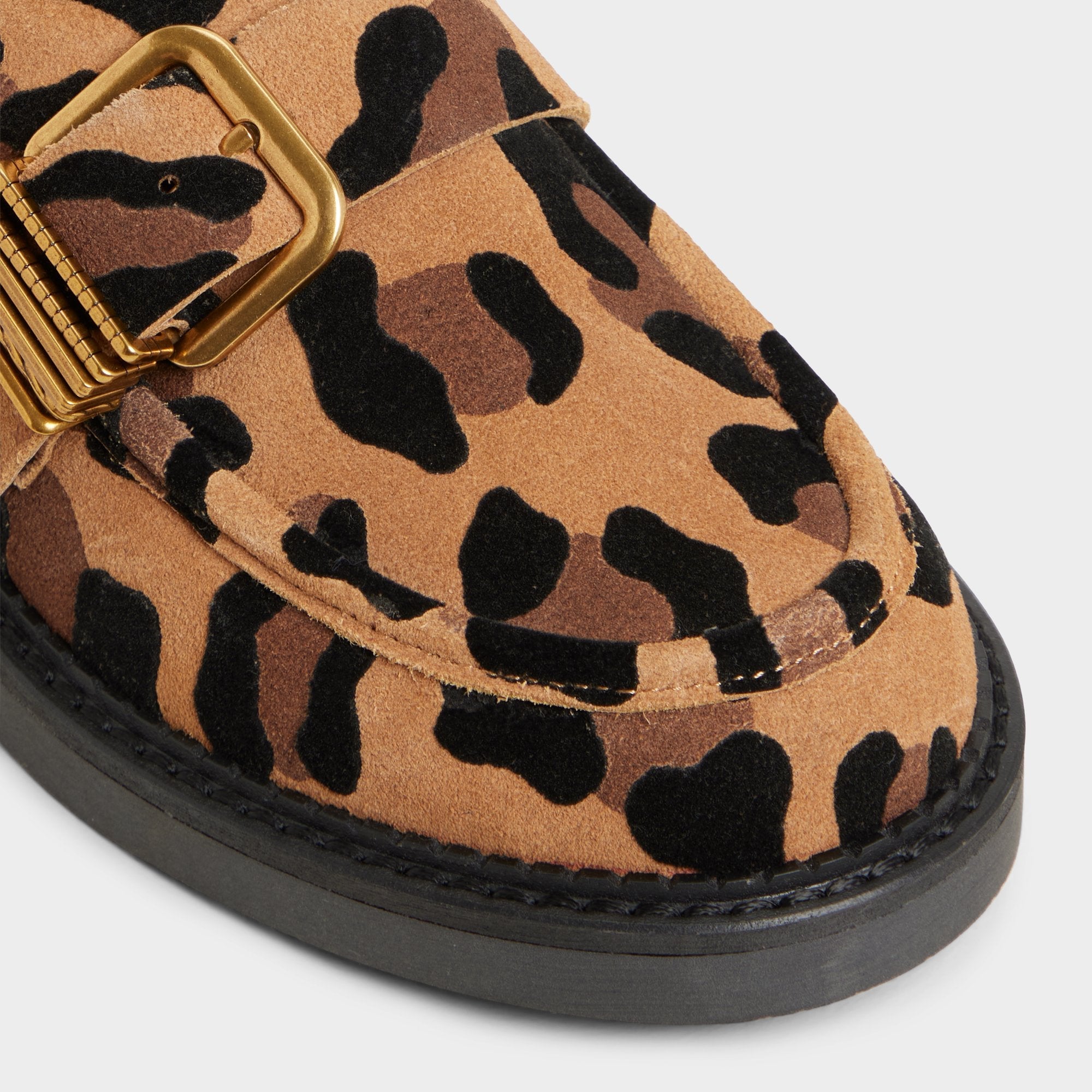 Aldo Kalya in Brown Multi - Loafer, Block heel