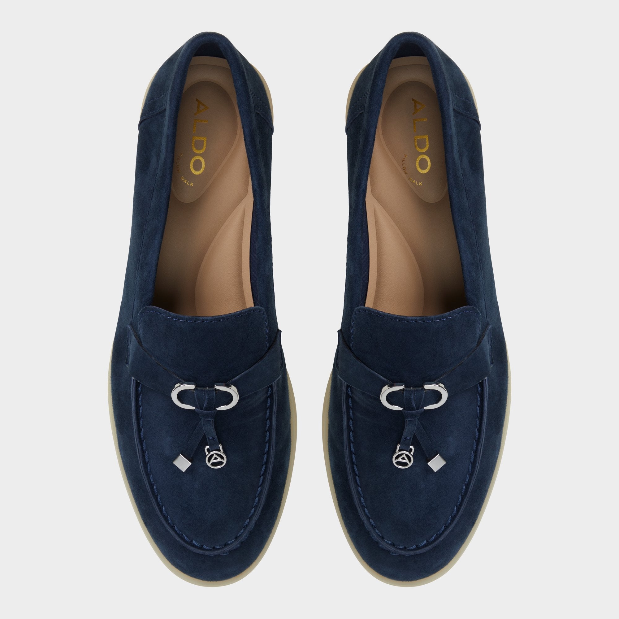 Aldo Creras Navy Women's Loafers & Oxfords - Loafer