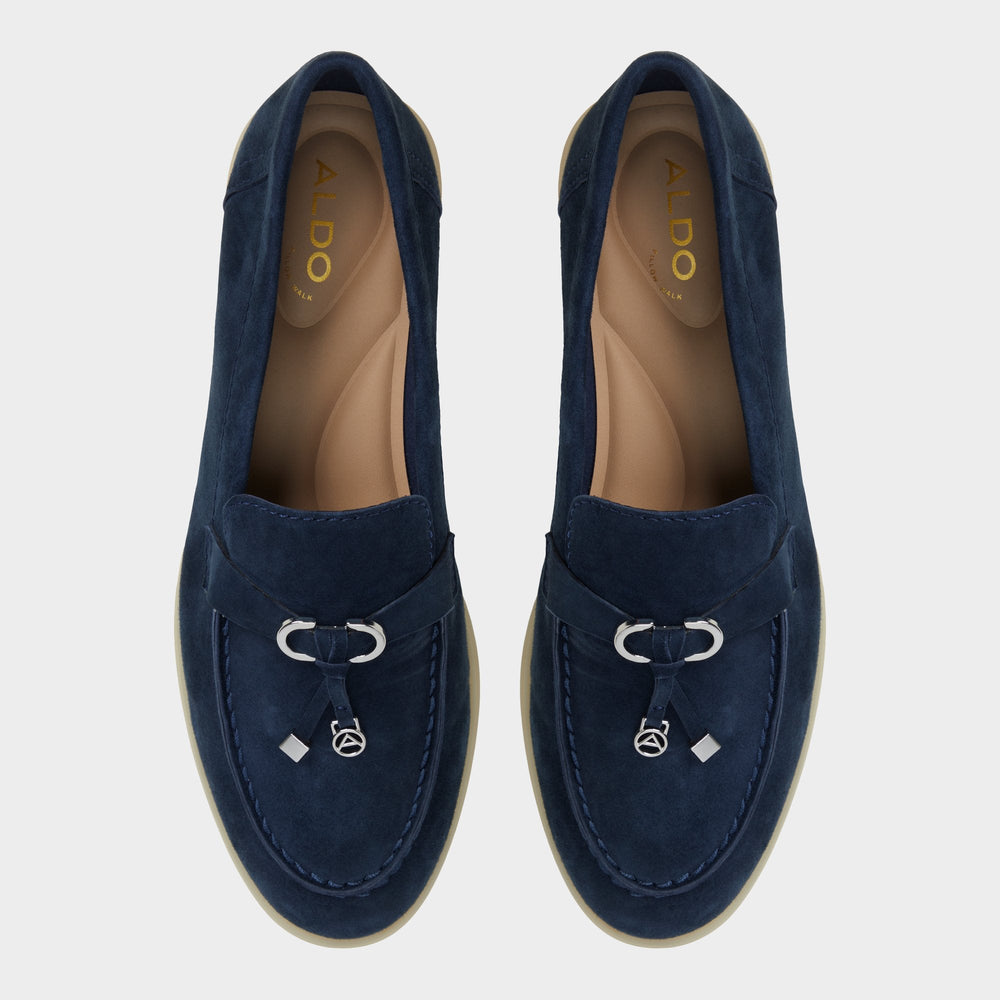 Aldo Creras Navy Women's Loafers & Oxfords - Loafer
