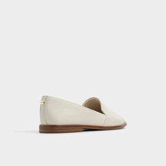 Aldo Caraelia White/Bone Women's Loafers & Oxfords - Loafer