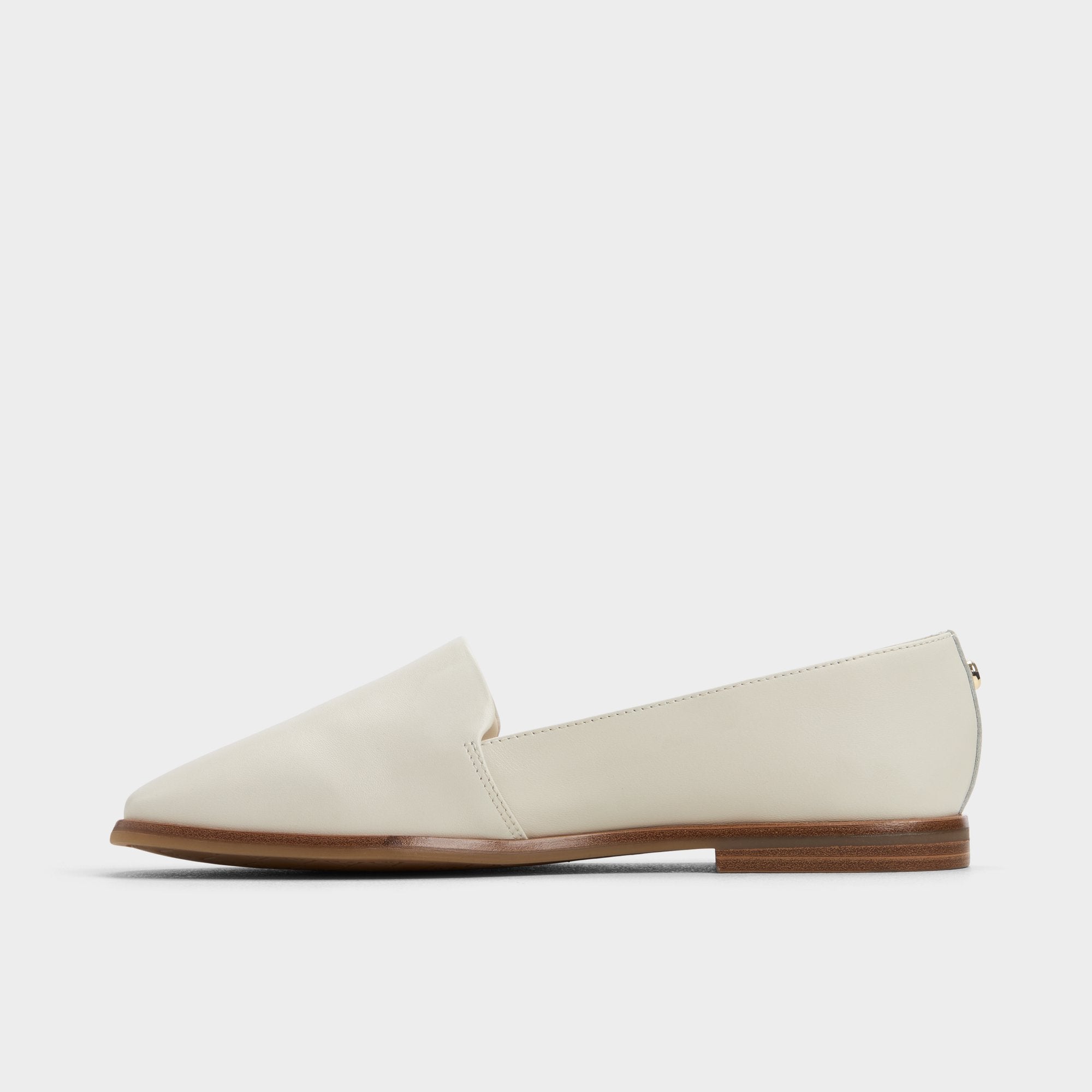 Aldo Caraelia White/Bone Women's Loafers & Oxfords - Loafer