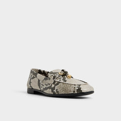 Aldo Ybilide White/Black Women's Loafers & Oxfords - Loafer