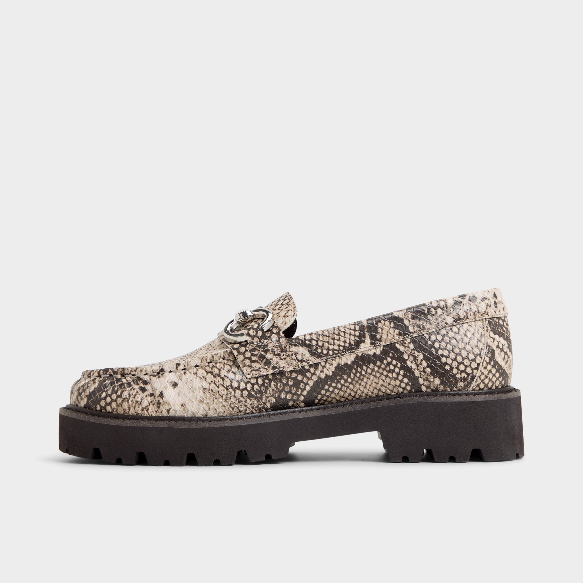 Aldo Danrose in Open Brown - Loafer, Lug sole