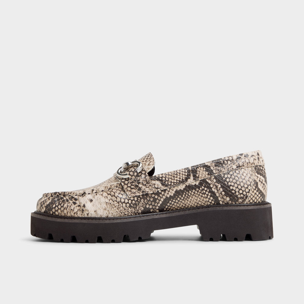 Aldo Danrose in Open Brown - Loafer, Lug sole