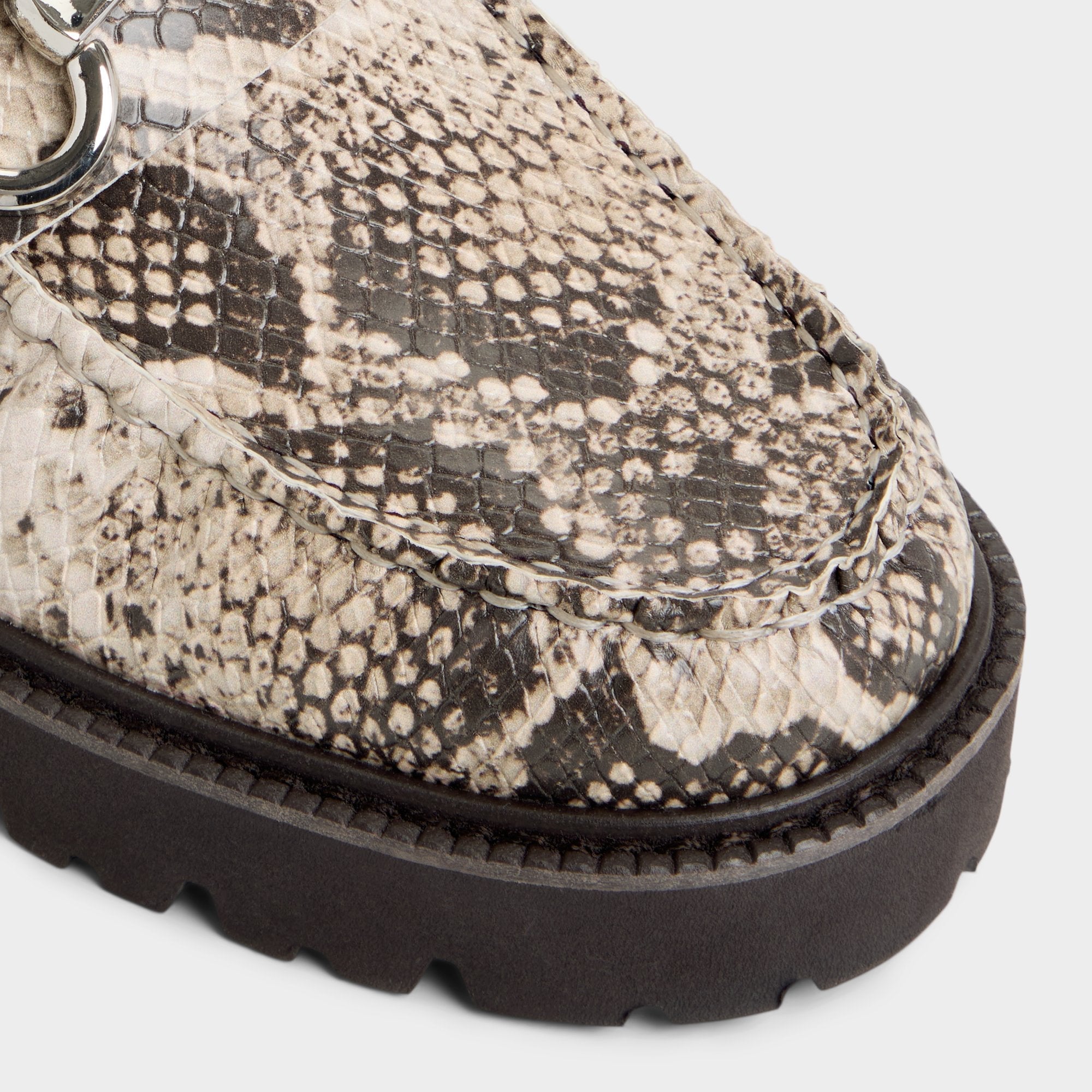 Aldo Danrose in Open Brown - Loafer, Lug sole