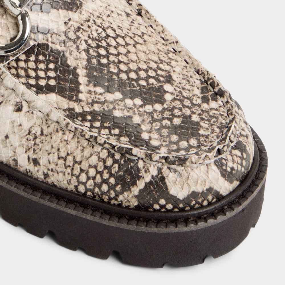 Aldo Danrose in Open Brown - Loafer, Lug sole