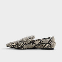 Aldo Bellamyy Black/White Women's Loafers & Oxfords - Loafer