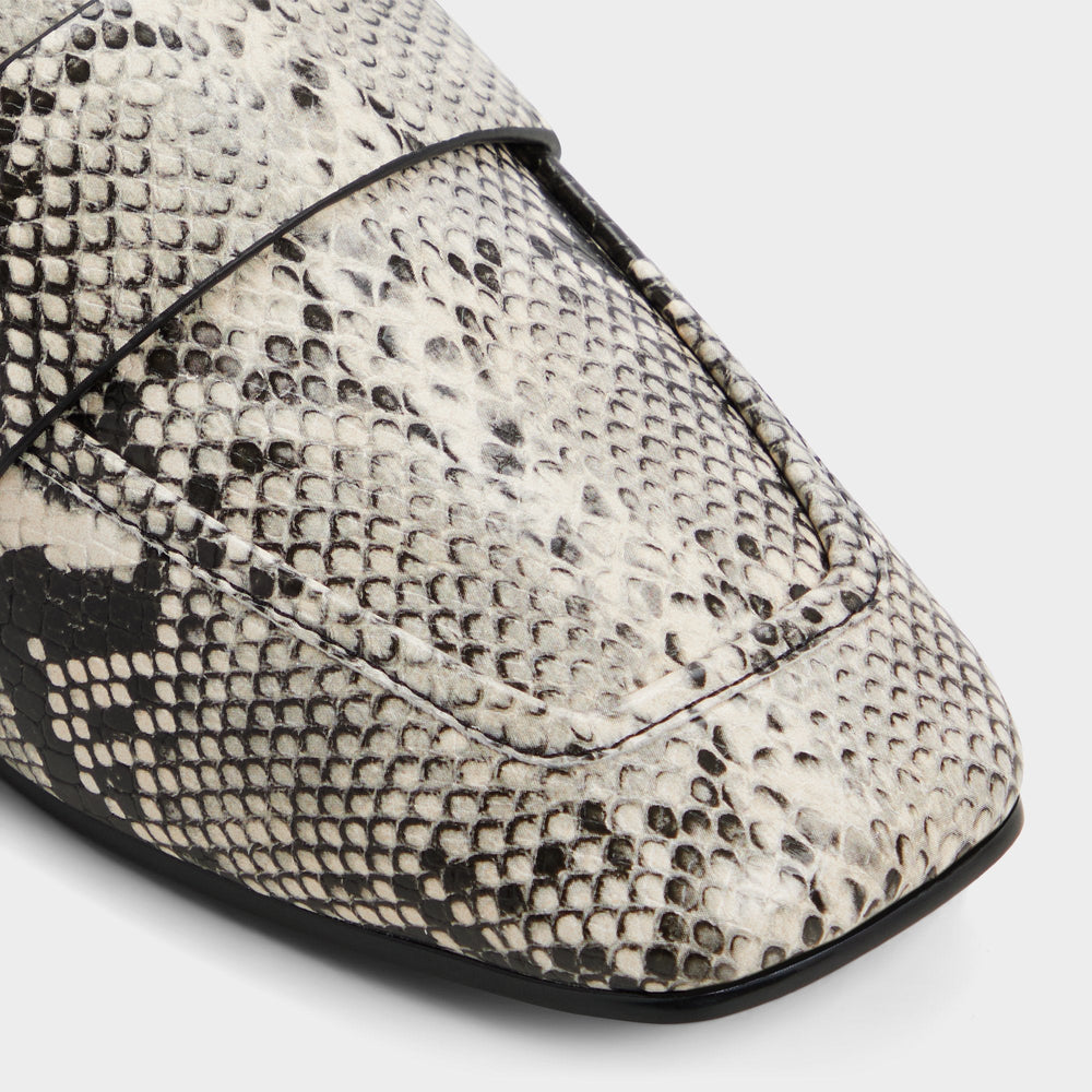 Aldo Bellamyy Black/White Women's Loafers & Oxfords - Loafer