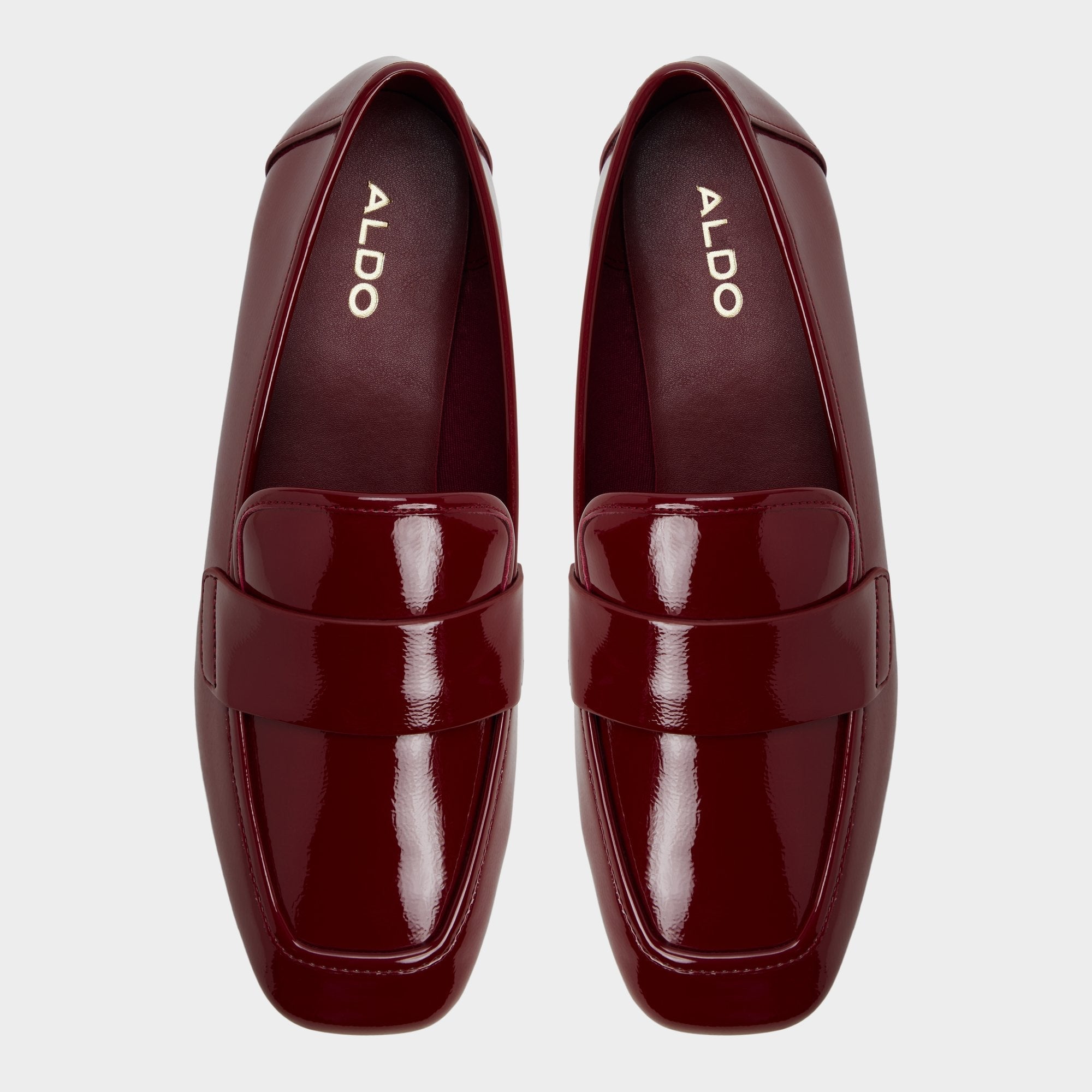 Aldo Bellamyy Red Women's Loafers & Oxfords - Loafer