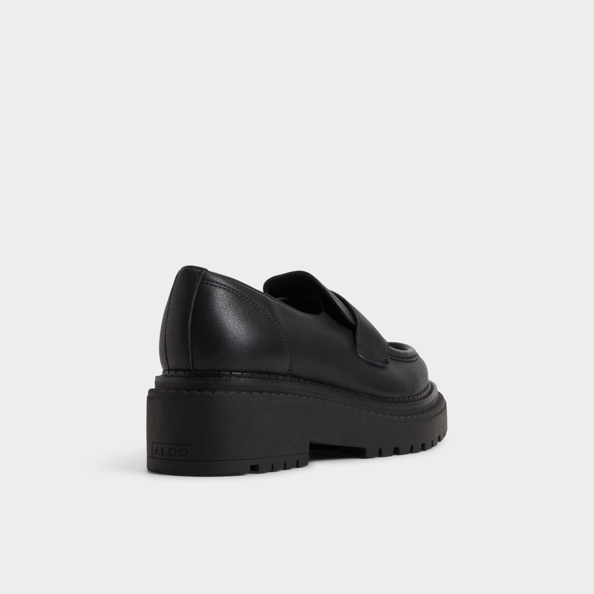 Aldo Miravella in Black - Loafer, Lug sole