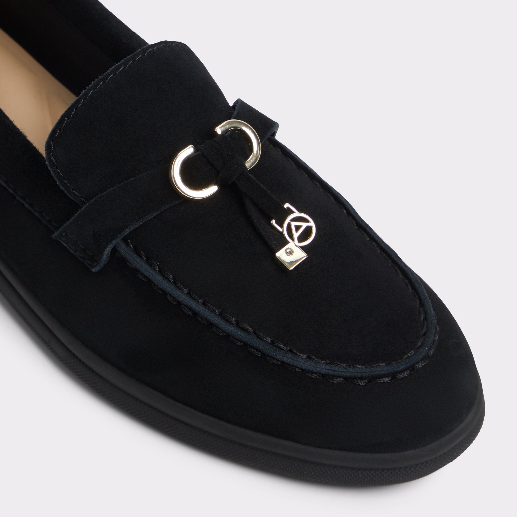 Aldo Creras Open Black Women's Loafers & Oxfords - Loafer