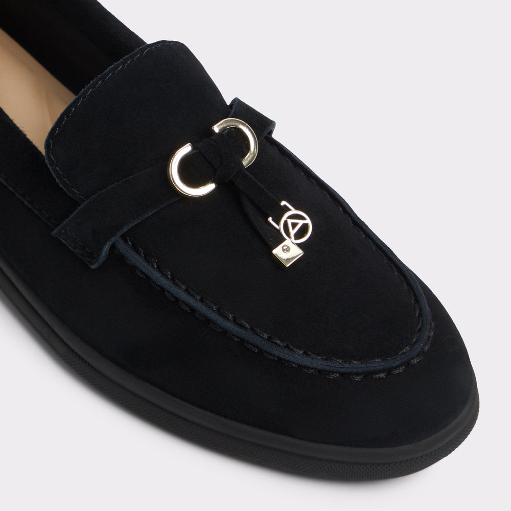 Aldo Creras Open Black Women's Loafers & Oxfords - Loafer