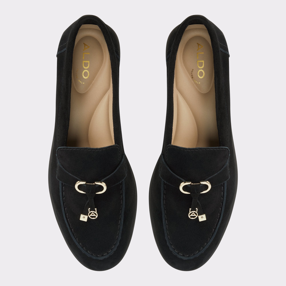 Aldo Creras Open Black Women's Loafers & Oxfords - Loafer