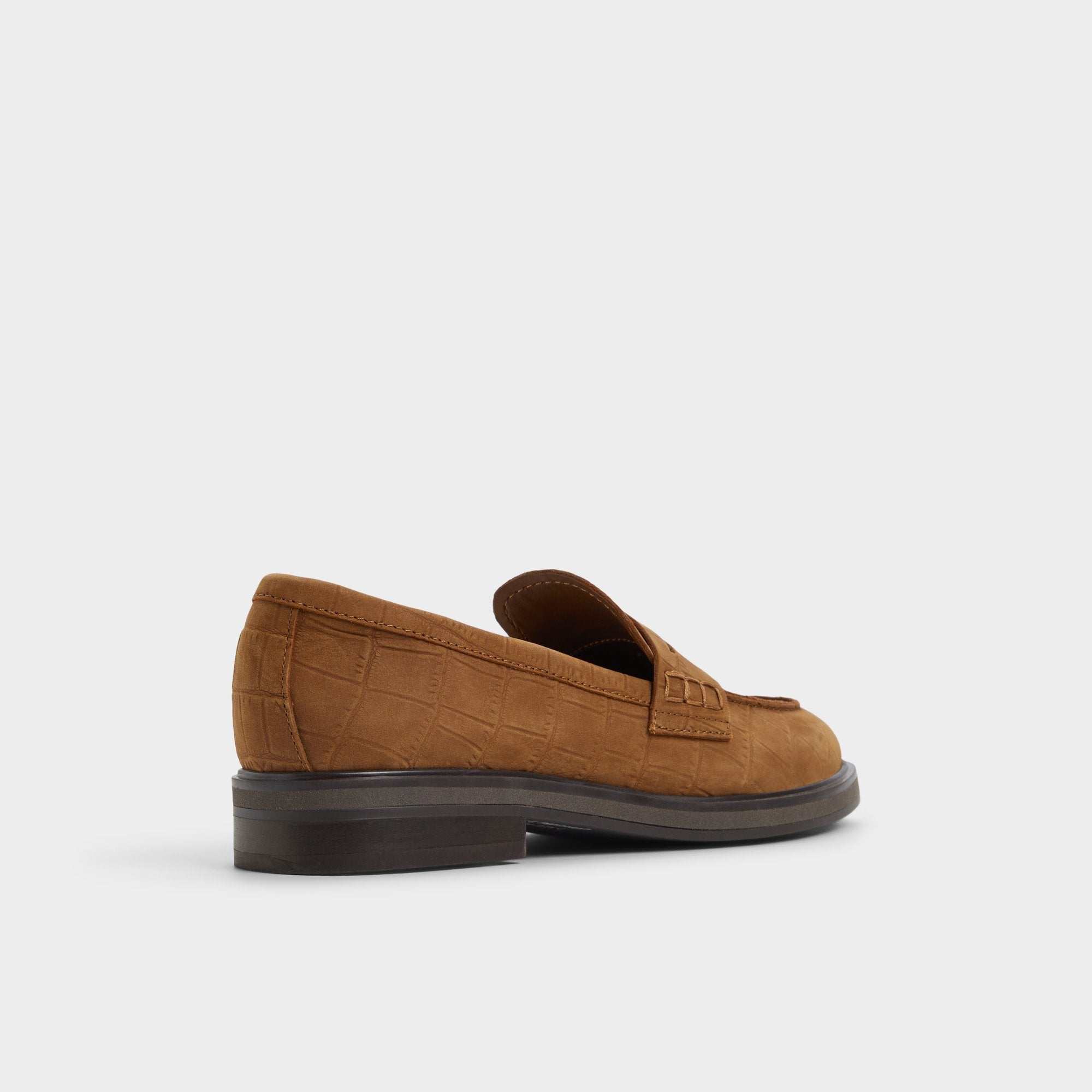 Aldo Lededanten Dark Brown Women's Loafers & Oxfords - Loafer, Block heel