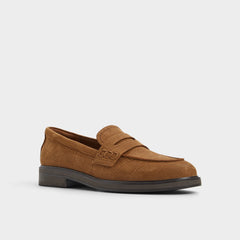 Aldo Lededanten Dark Brown Women's Loafers & Oxfords - Loafer, Block heel