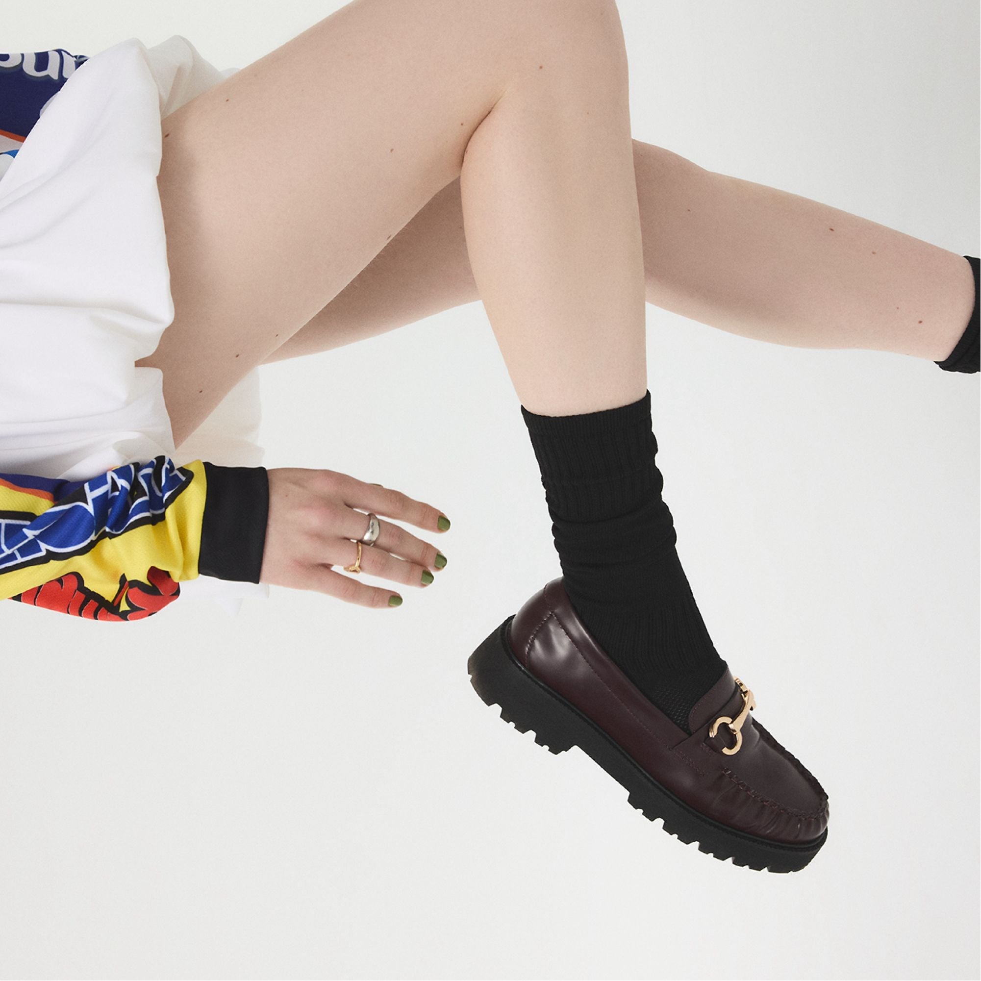 Aldo Danrose in Bordo - Loafer, Lug sole