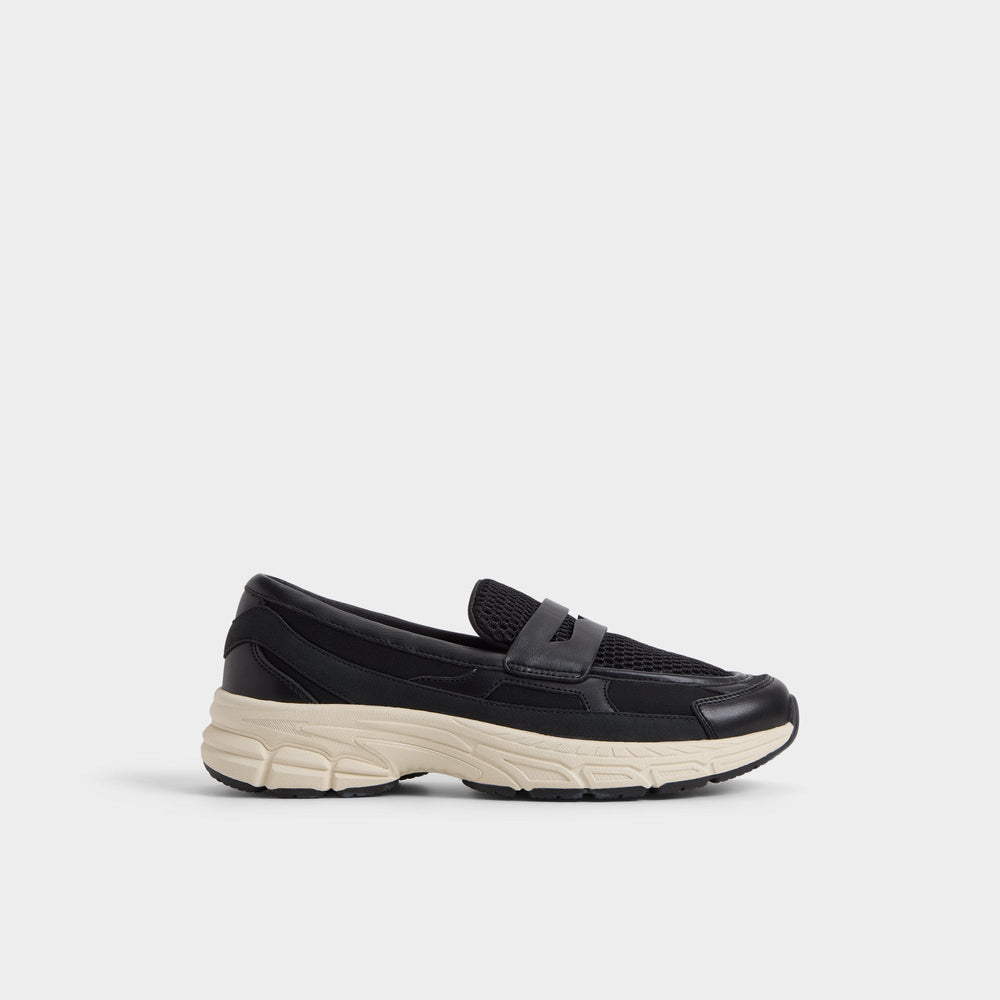 Aldo Loffy in Black - Loafer, Jogger sole