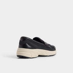 Aldo Loffy in Black - Loafer, Jogger sole
