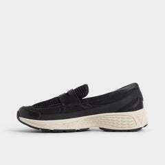 Aldo Loffy in Black - Loafer, Jogger sole