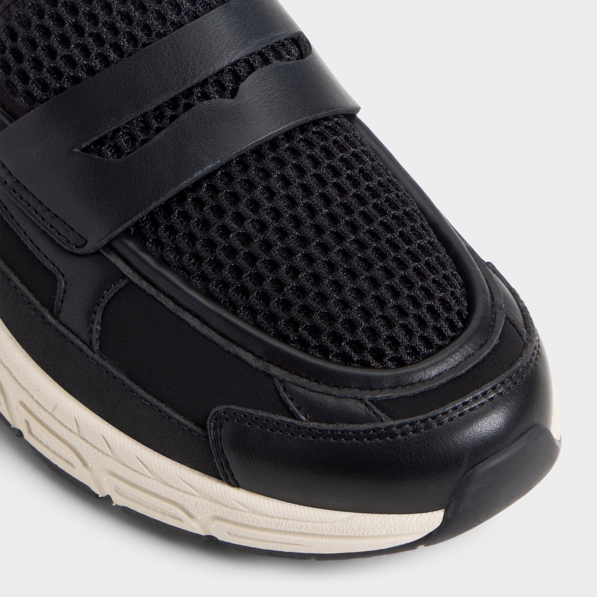 Aldo Loffy in Black - Loafer, Jogger sole