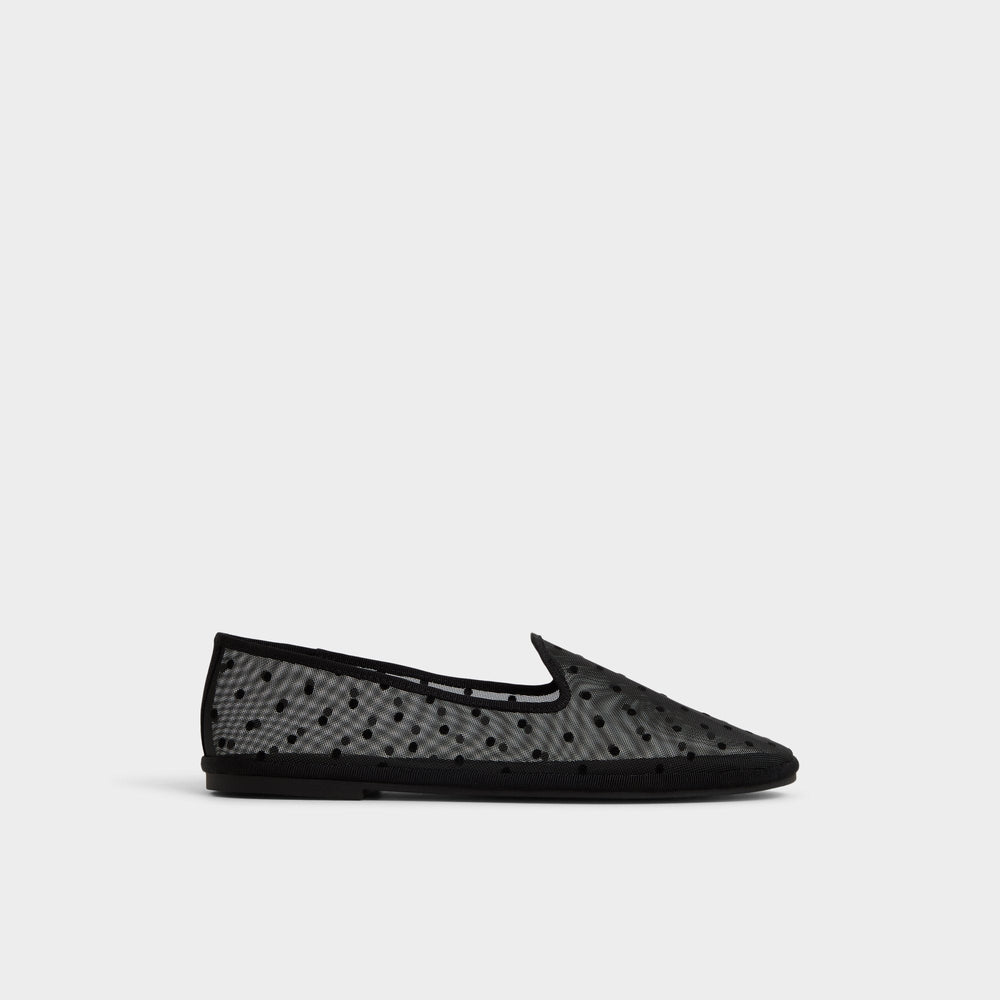 Aldo Aurabelle Black Textile Mesh Women's Loafers & Oxfords - Loafer