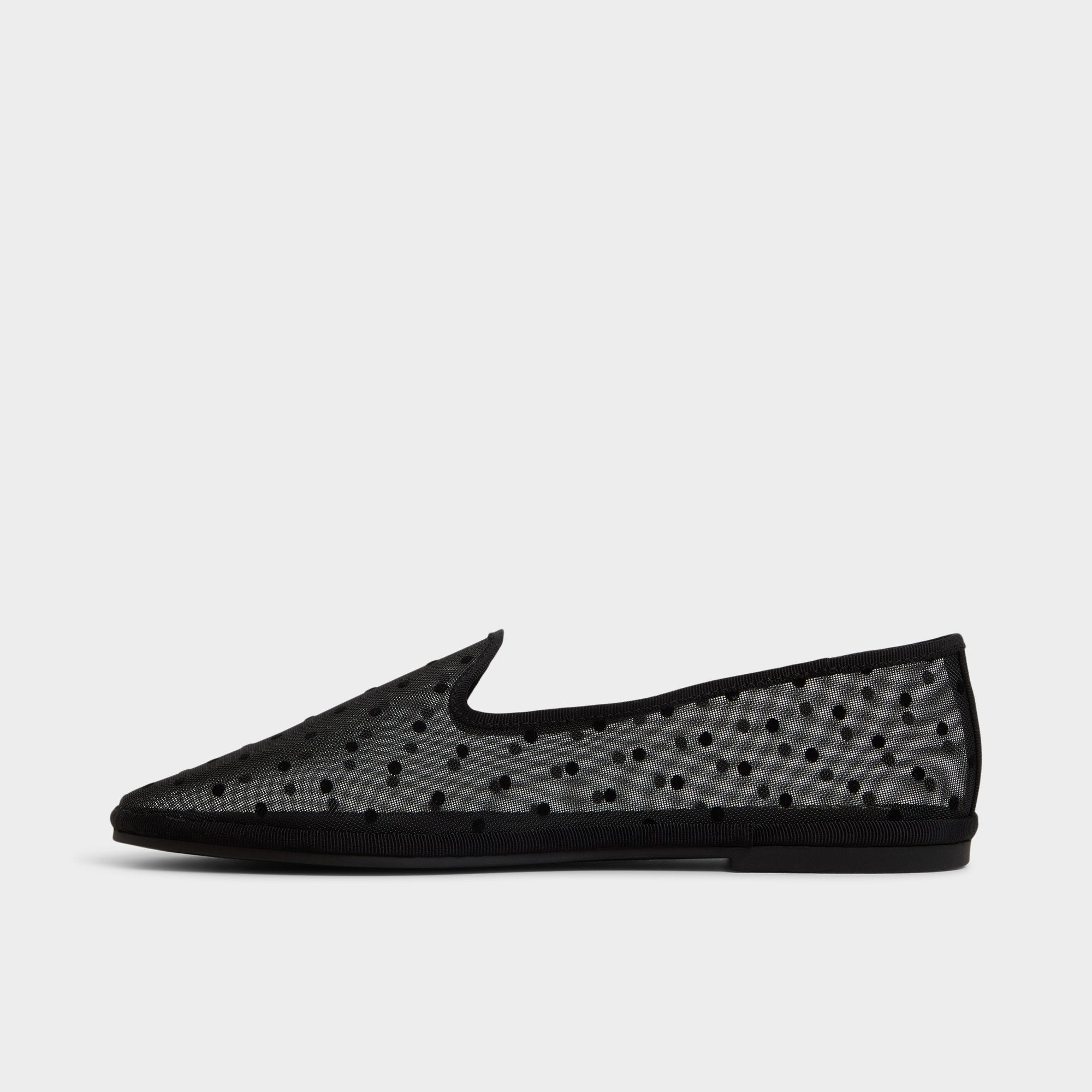 Aldo Aurabelle Black Textile Mesh Women's Loafers & Oxfords - Loafer