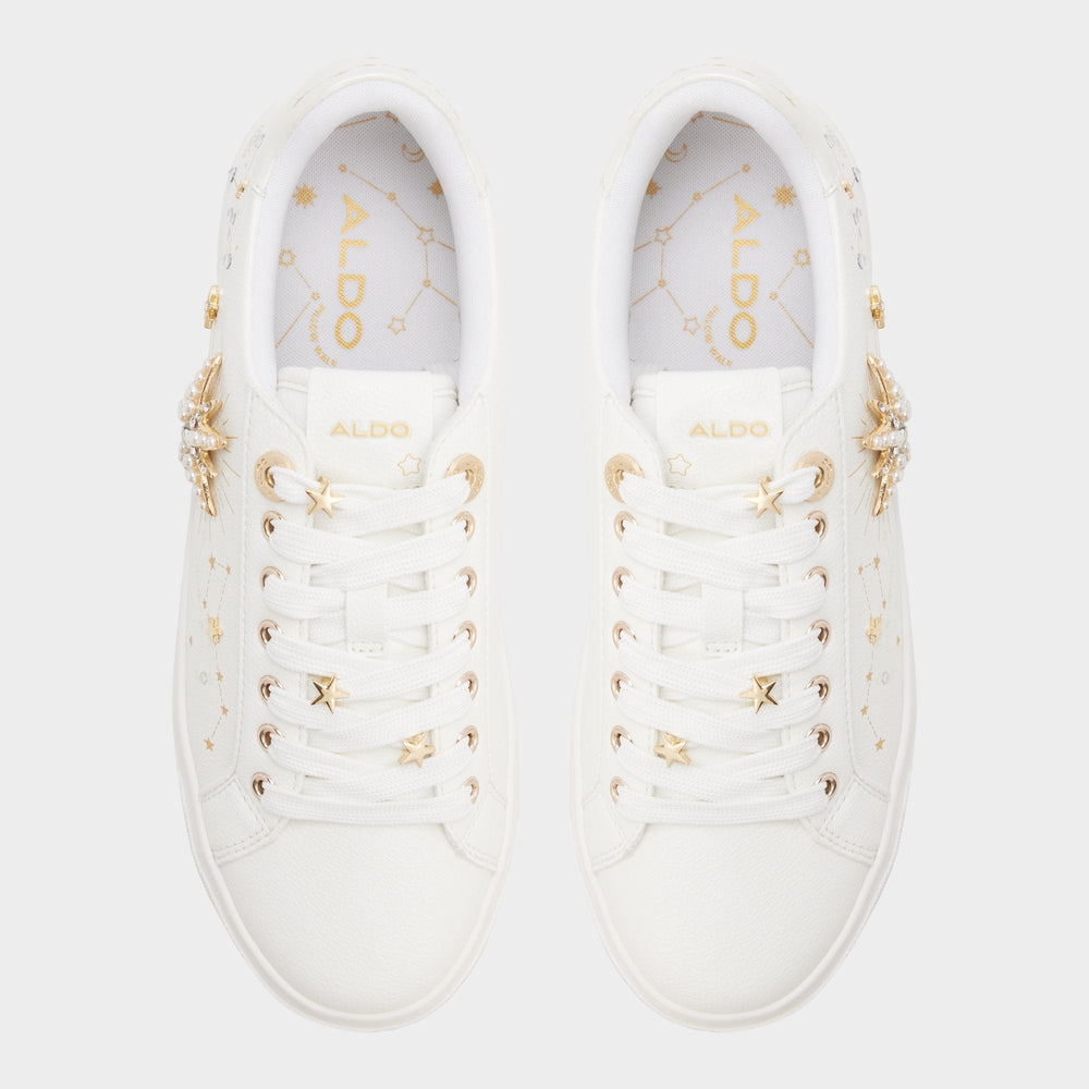 Aldo Starbright in White - Sneaker, Cup sole