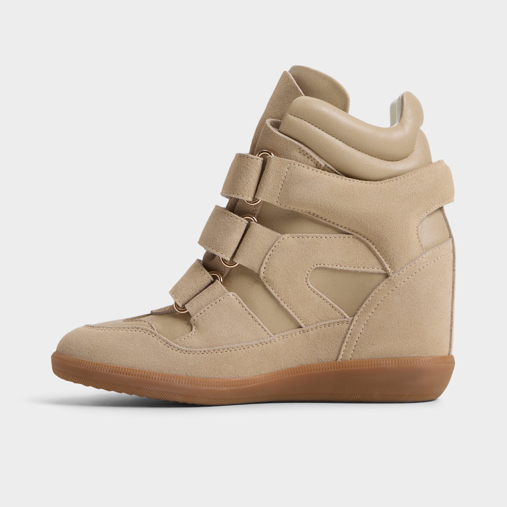 Aldo Bellissamo in Sand - Wedge sneaker, Wedge heel