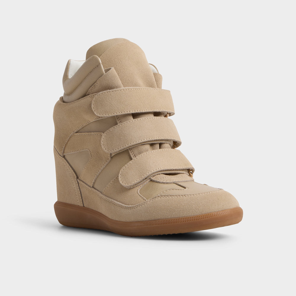 Aldo Bellissamo in Sand - Wedge sneaker, Wedge heel