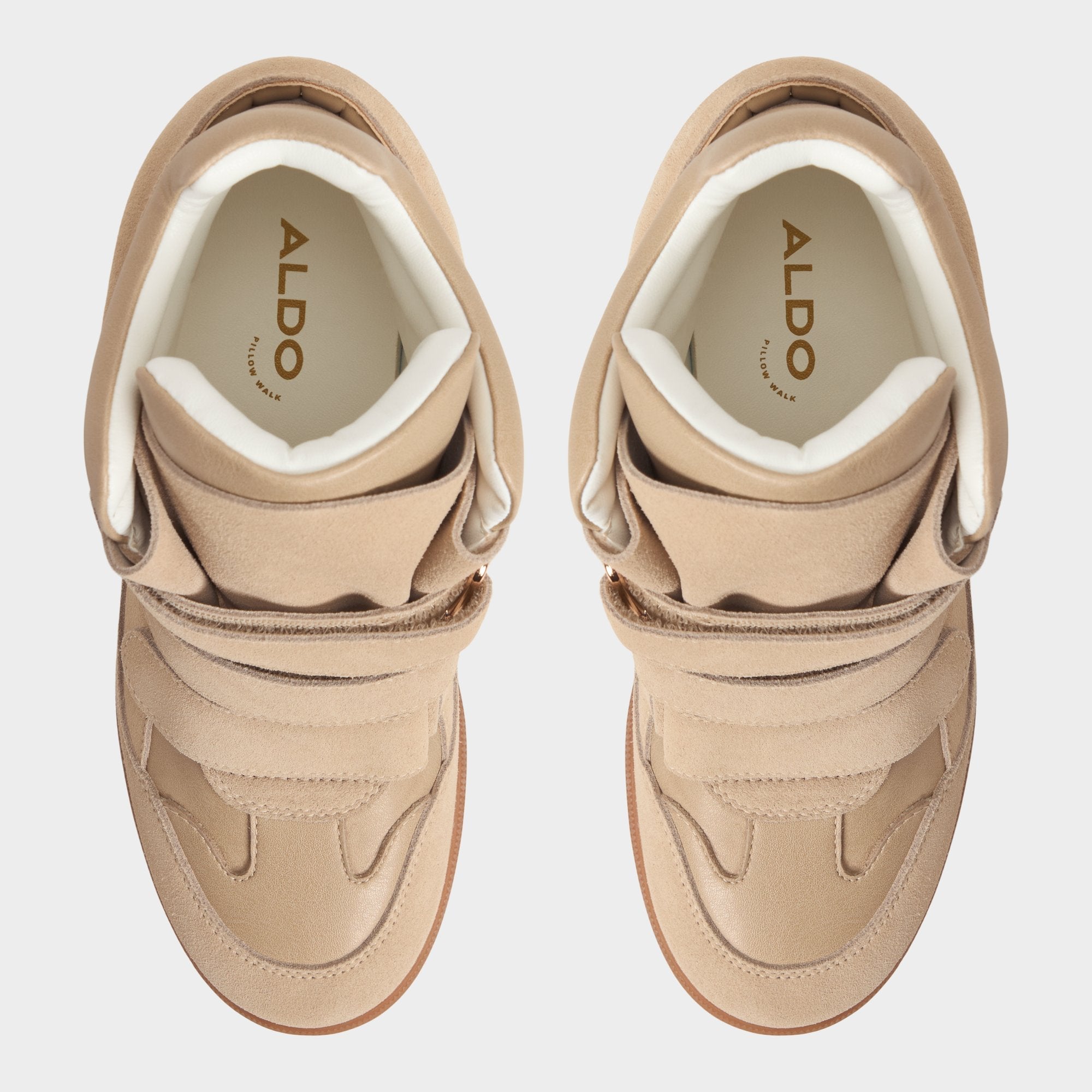 Aldo Bellissamo in Sand - Wedge sneaker, Wedge heel