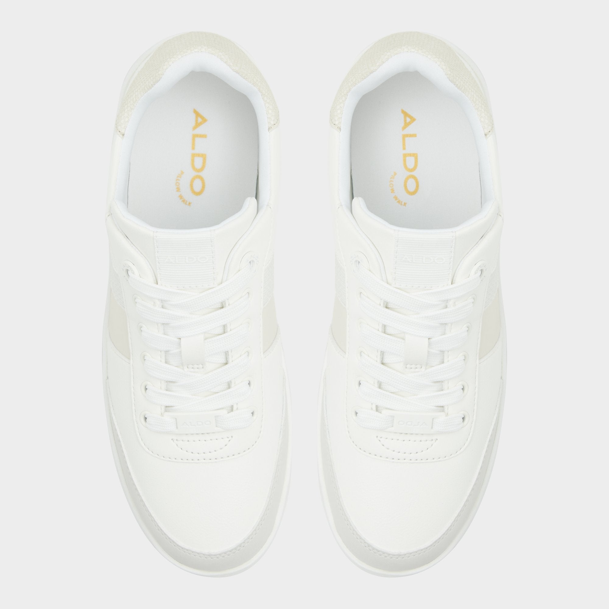 Aldo Hestia White Women's Low top sneakers - Low top sneaker, Cup sole