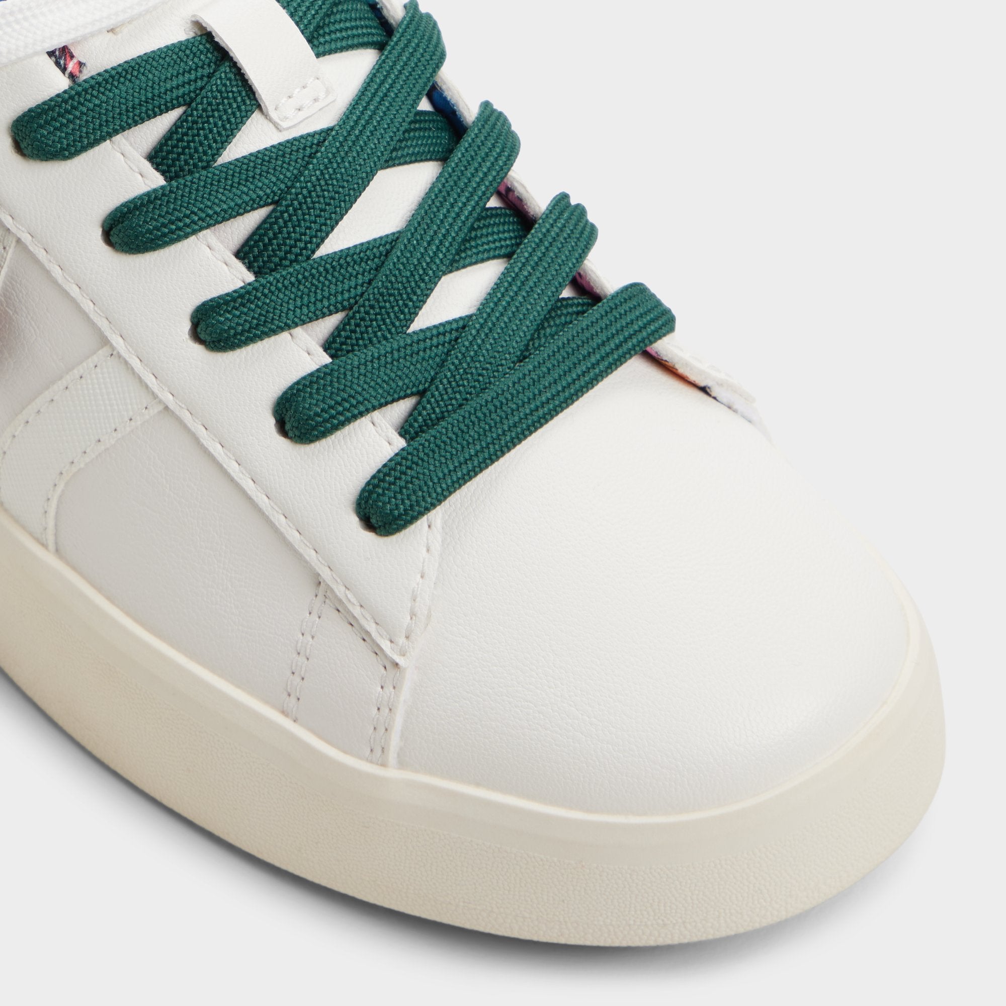 Aldo Whatisadam in White Multi - Women's low top sneaker, Cup sole