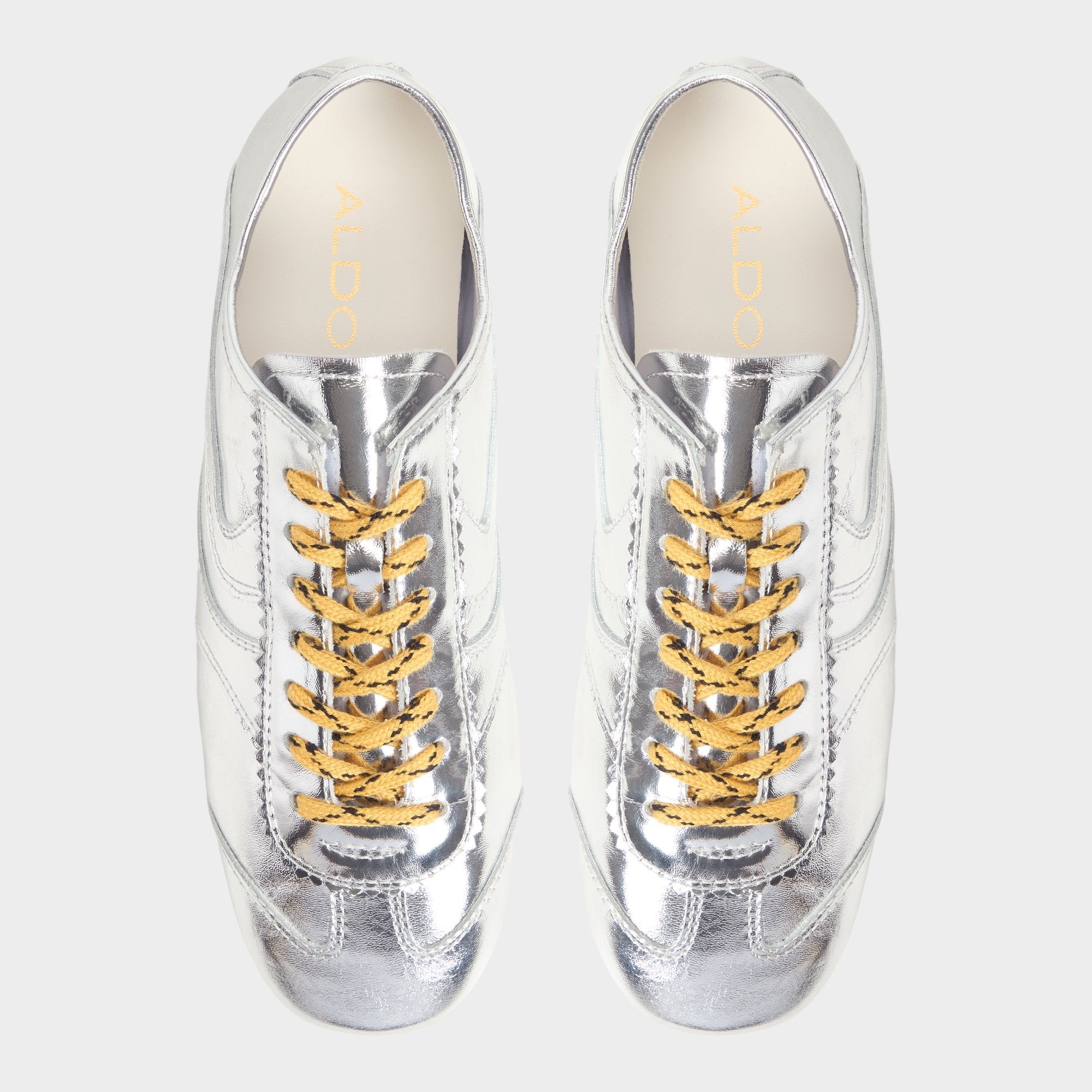 Aldo Adrelya in Silver - Jogger sneaker, Jogger sole
