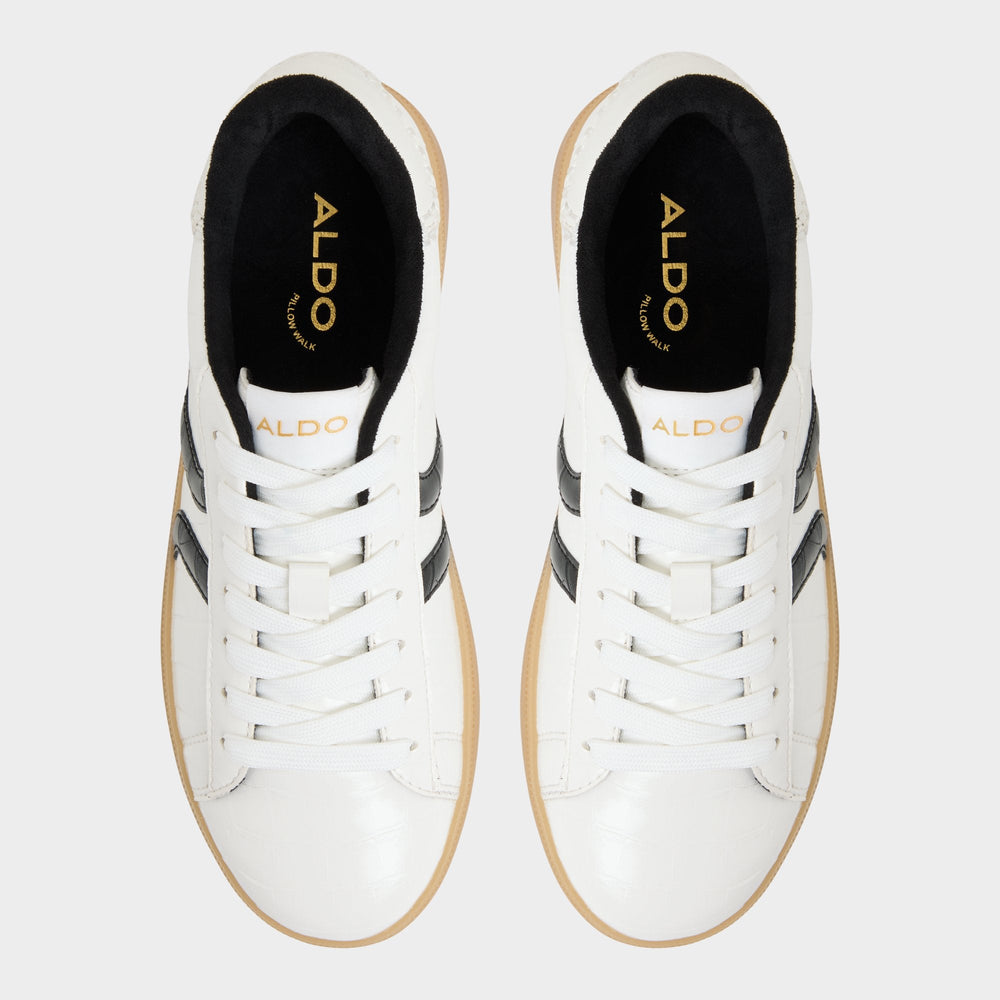 Aldo Chicsneaker2 White/Black Women's Low top sneakers - Sneaker, Cup sole