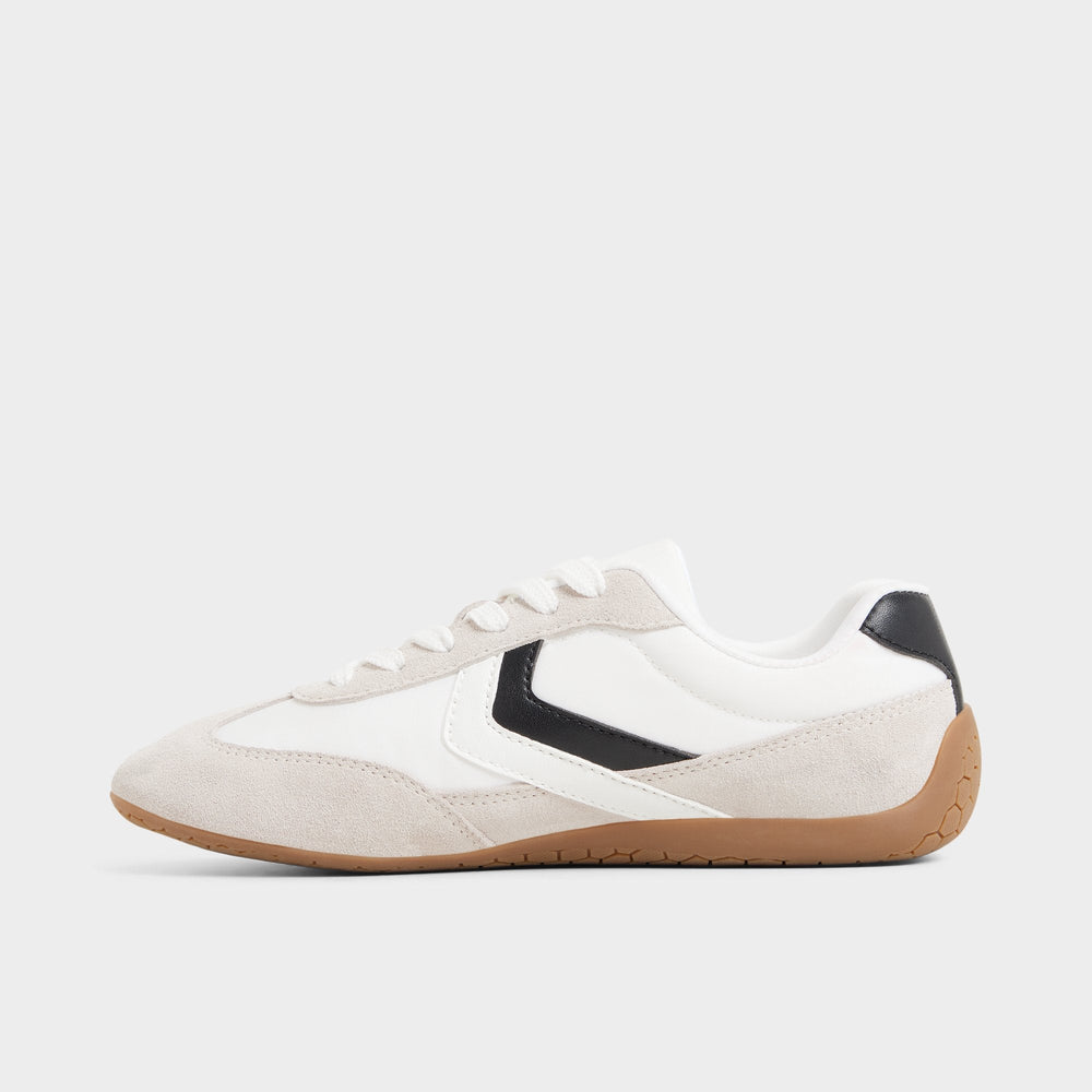 Aldo Coolchic White/Grey Women's Low top sneakers - Jogger sneaker