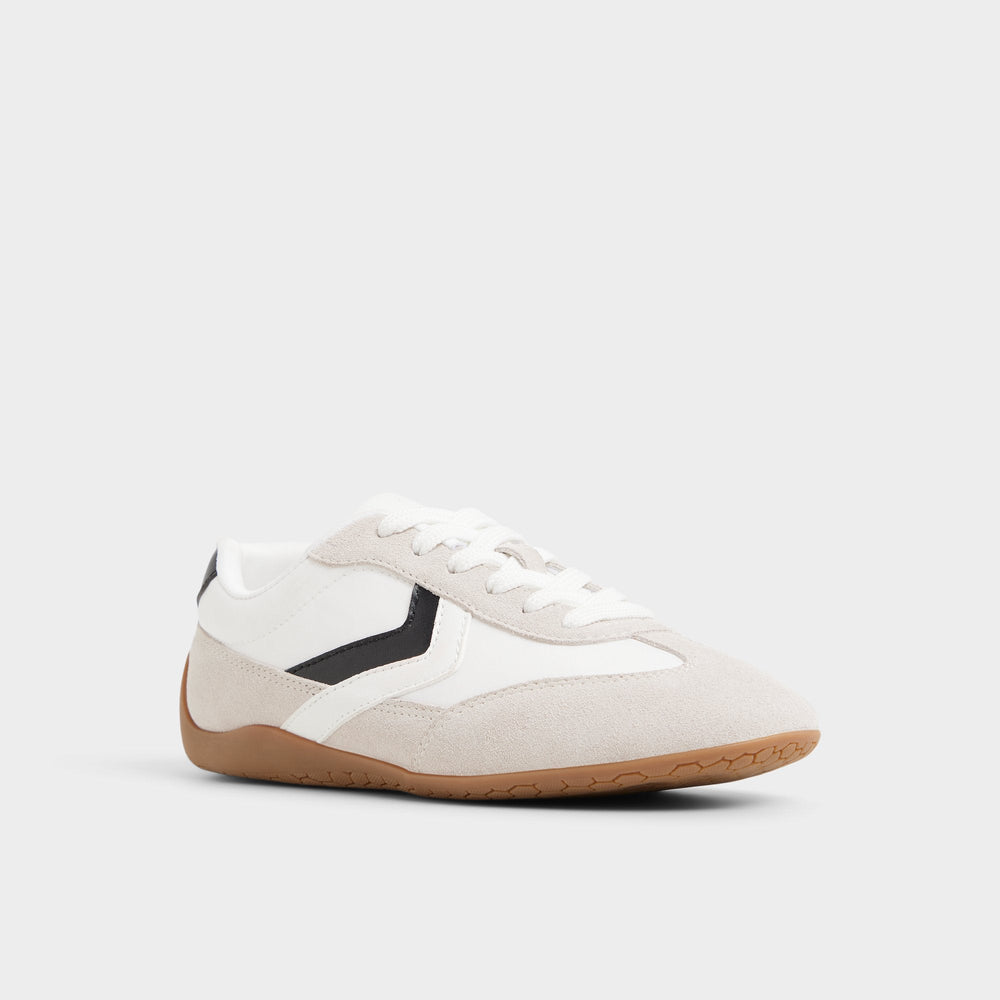 Aldo Coolchic White/Grey Women's Low top sneakers - Jogger sneaker