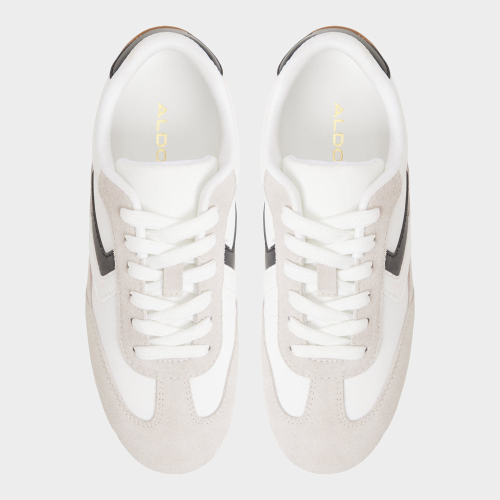 Aldo Coolchic White/Grey Women's Low top sneakers - Jogger sneaker