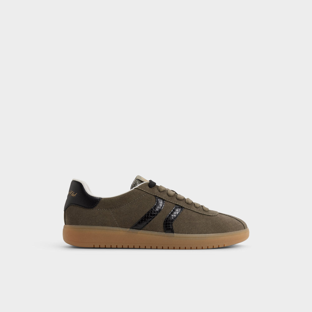 Aldo Chicsneaker in Olive - Low top sneaker, Cup sole