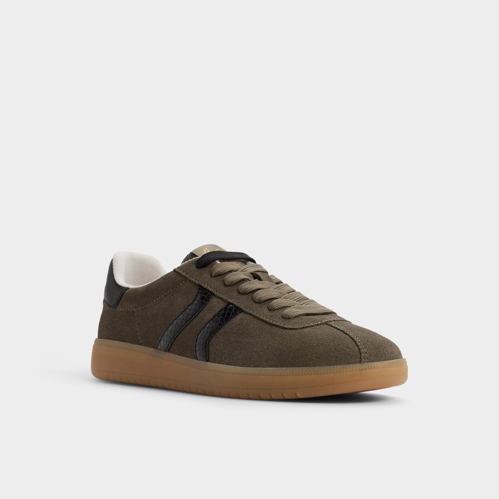 Aldo Chicsneaker in Olive - Low top sneaker, Cup sole