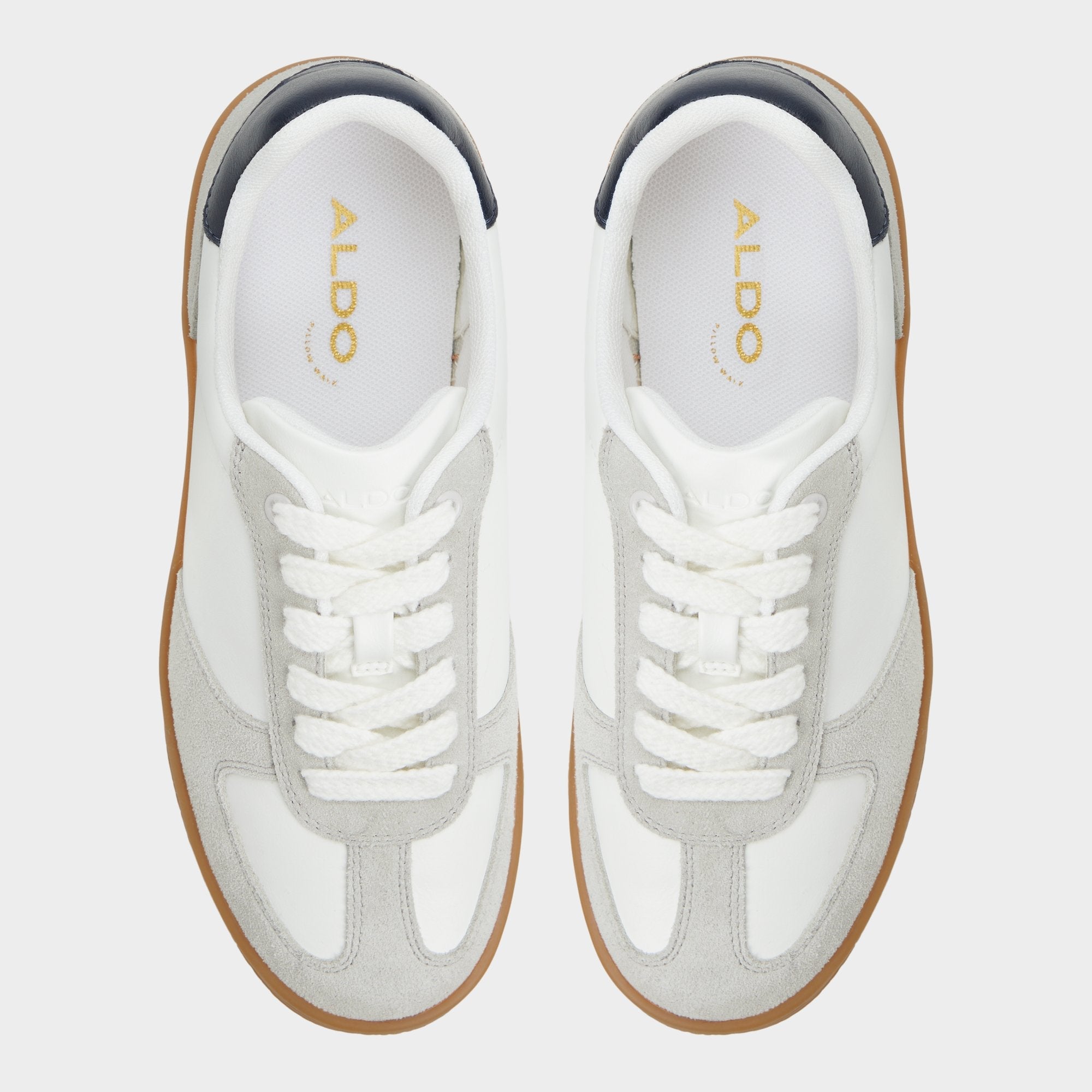 Aldo Deevale White/Grey Women's Low top sneakers - Sneaker, Platform