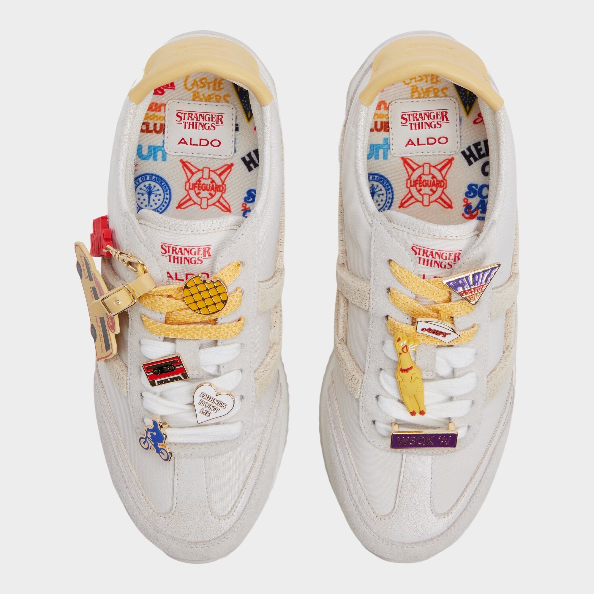 Aldo Pineapplepizza in White - Women's sneaker