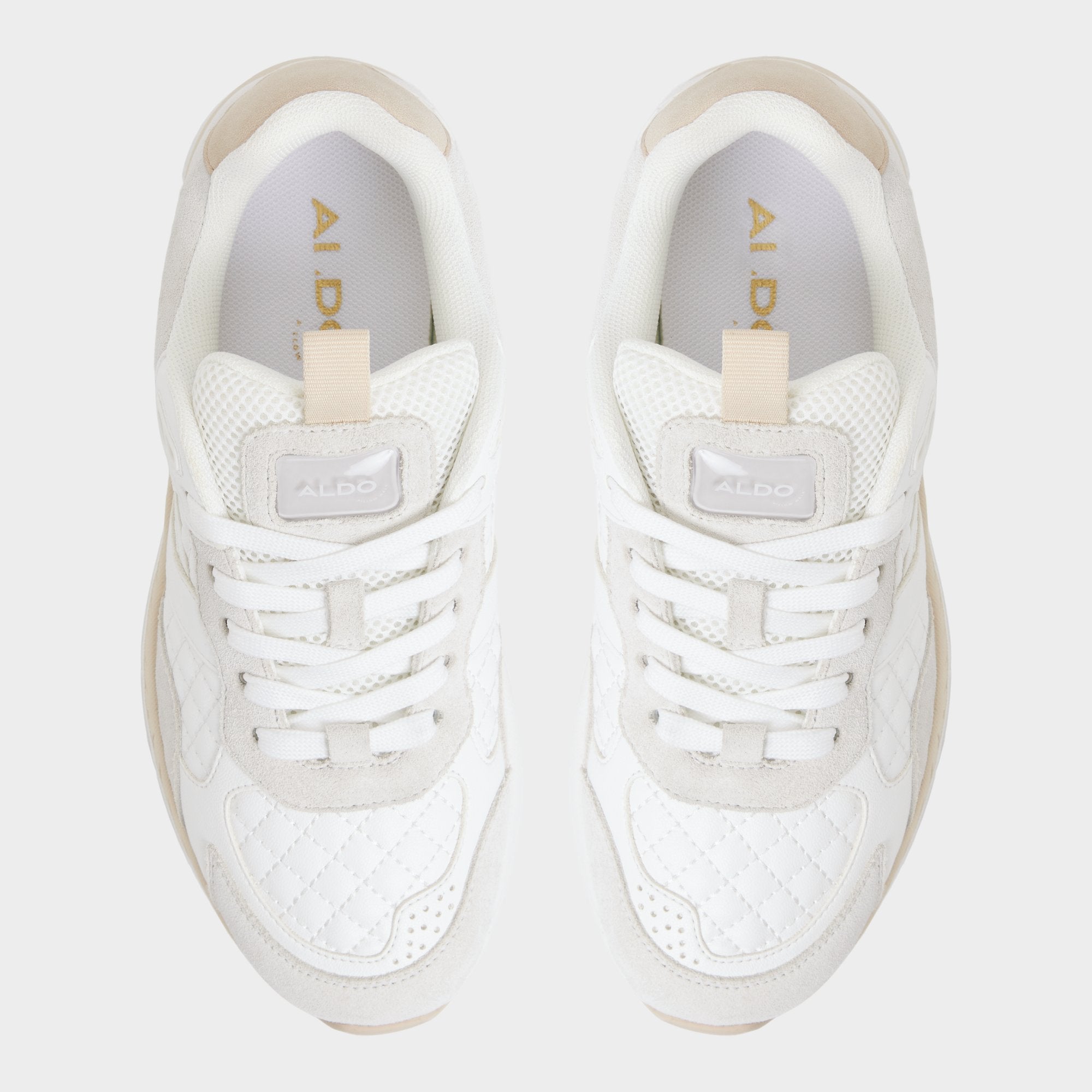 Aldo Pillowsnkr in L White - Jogger sneaker