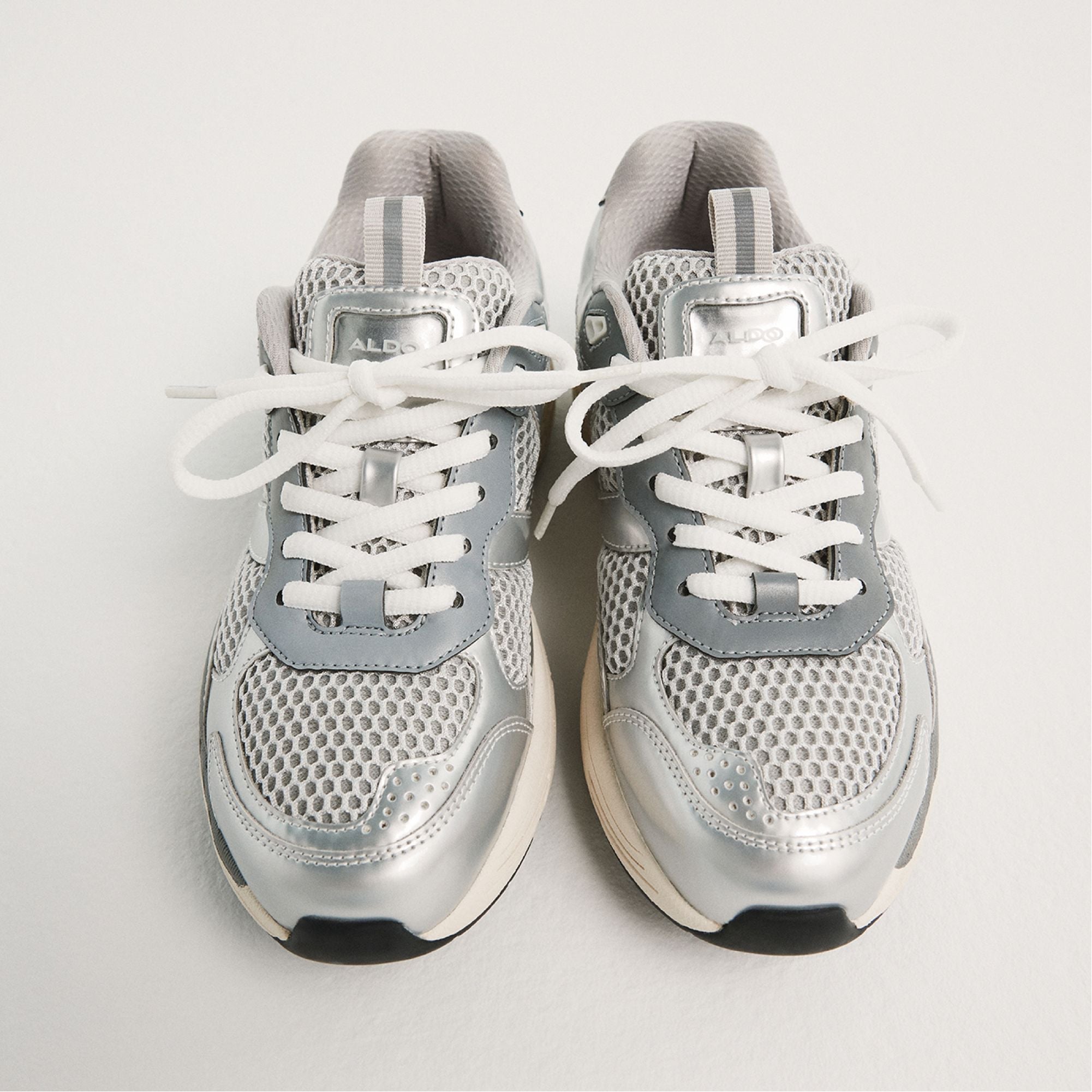 Aldo Pillowsnkr in L Silver - Jogger sneaker