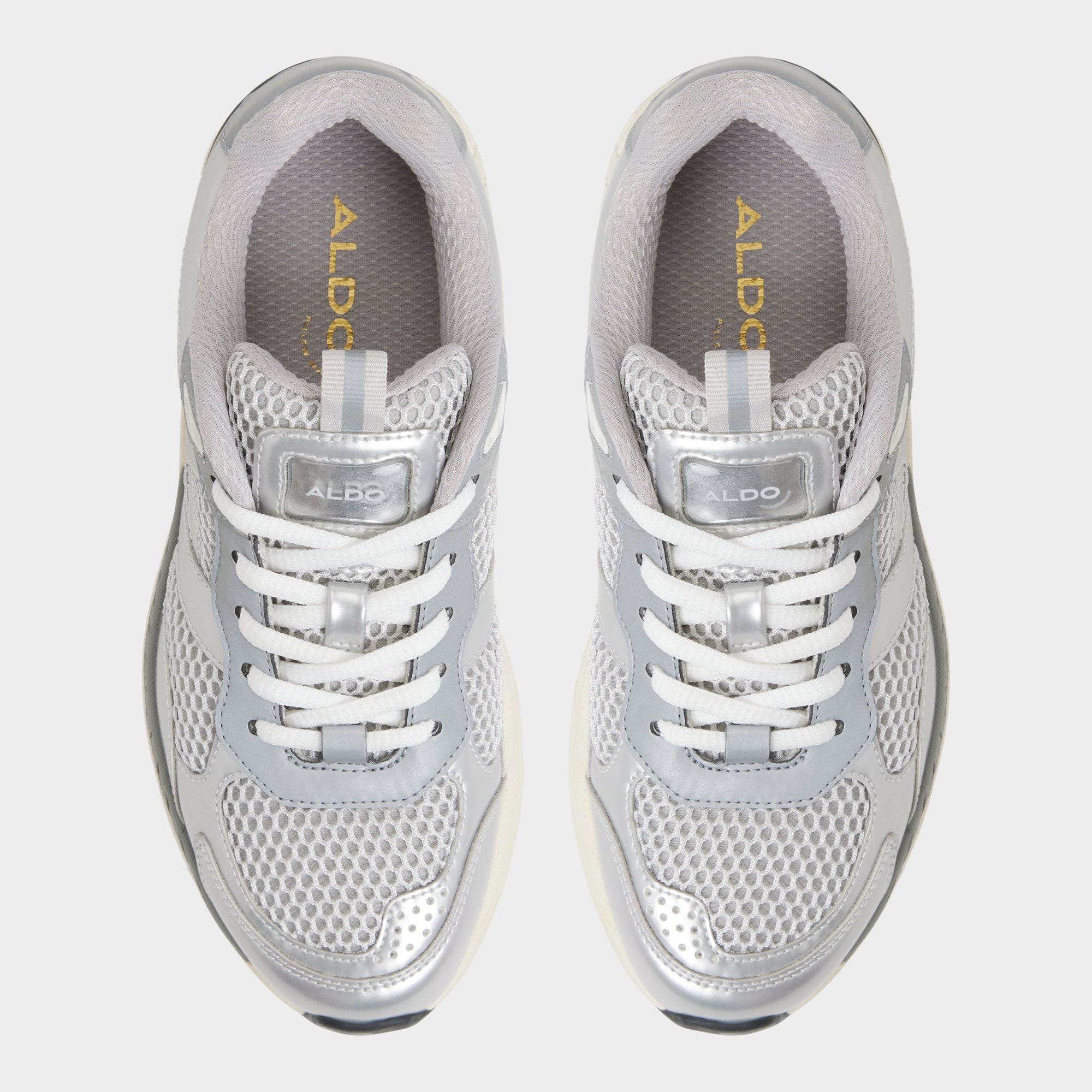Aldo Pillowsnkr in L Silver - Jogger sneaker