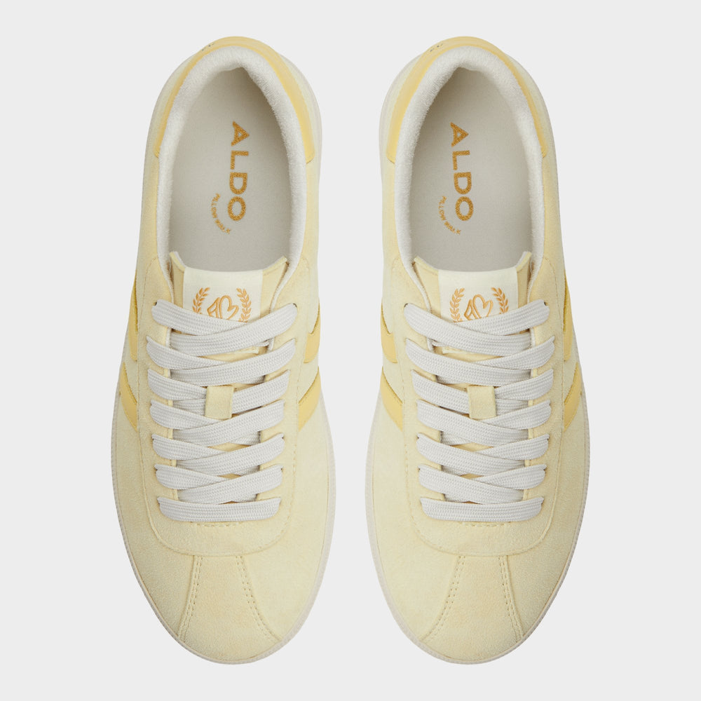 Aldo Chicsneaker Light Yellow Women's Low top sneakers - Low top sneaker, Cup sole