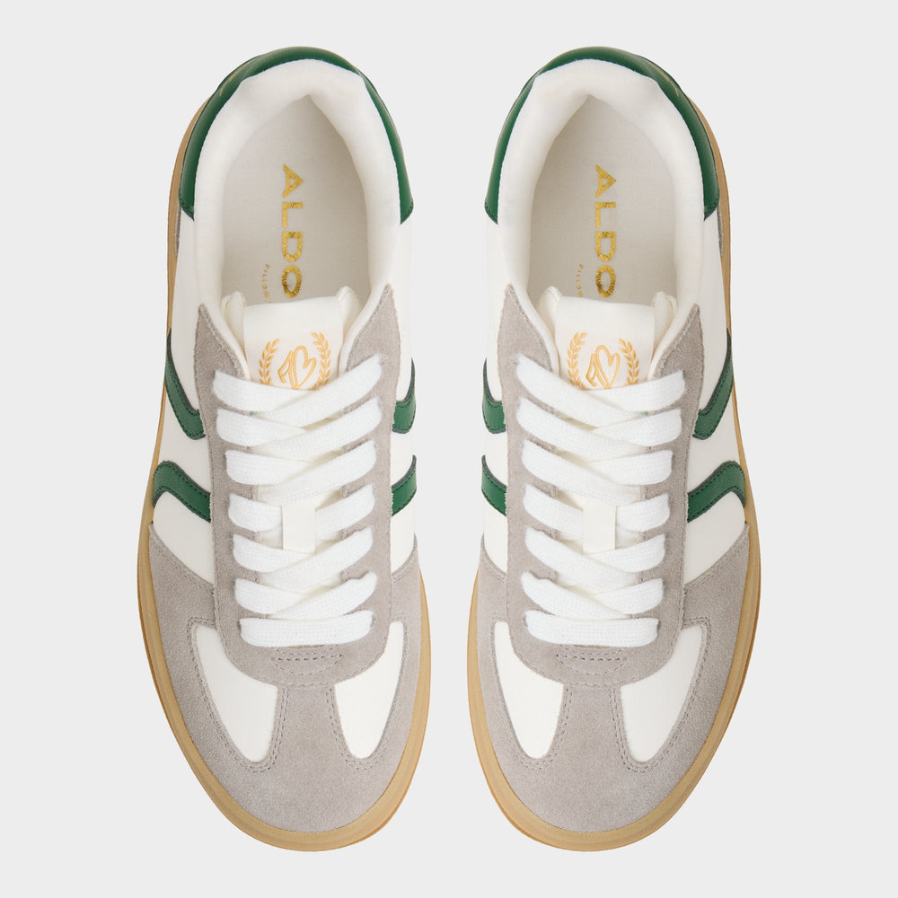 Aldo Elabrintar White Combo Women's Low top sneakers - Low top sneaker, Platform