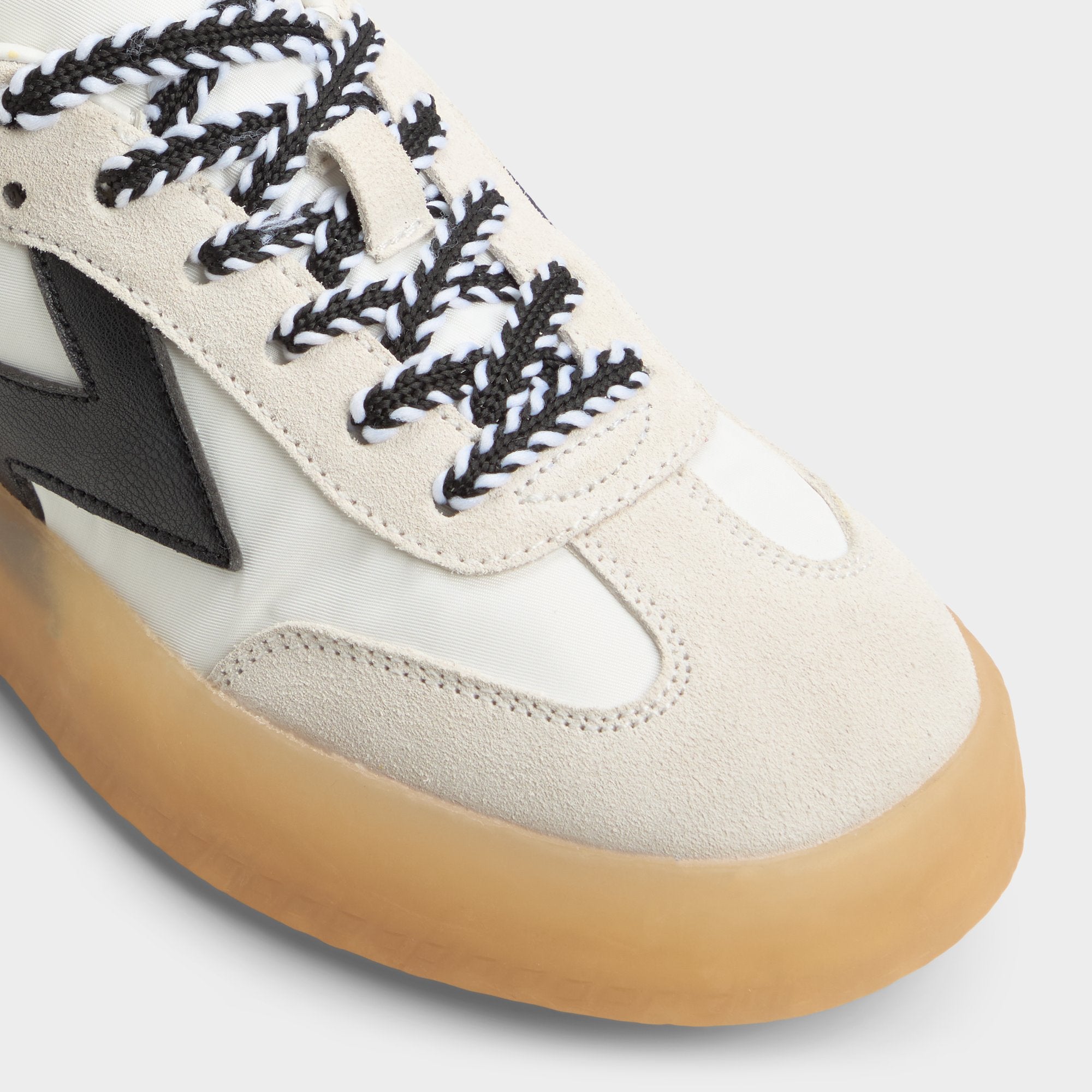 Aldo Retrostep White/Black Women's Low top sneakers - Low top sneaker, Jogger sole