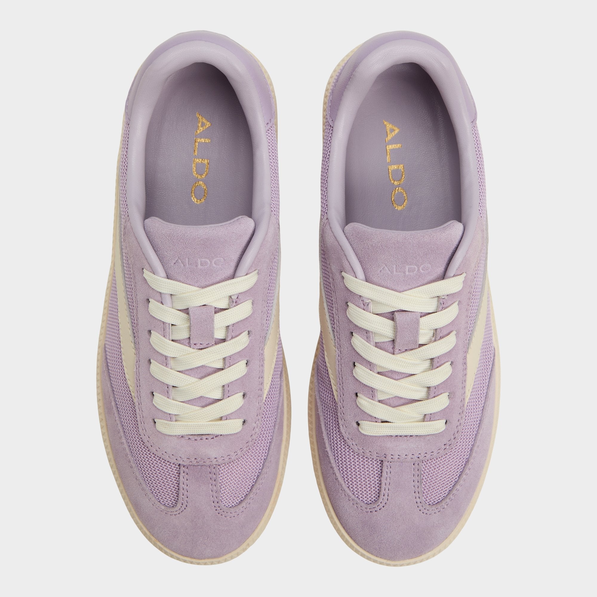 Aldo Clubstyle Light Purple Women's Low top sneakers - Jogger sneaker, Jogger sole