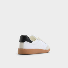 Aldo Clubstyle White/Black Women's Low top sneakers - Jogger sneaker, Jogger sole