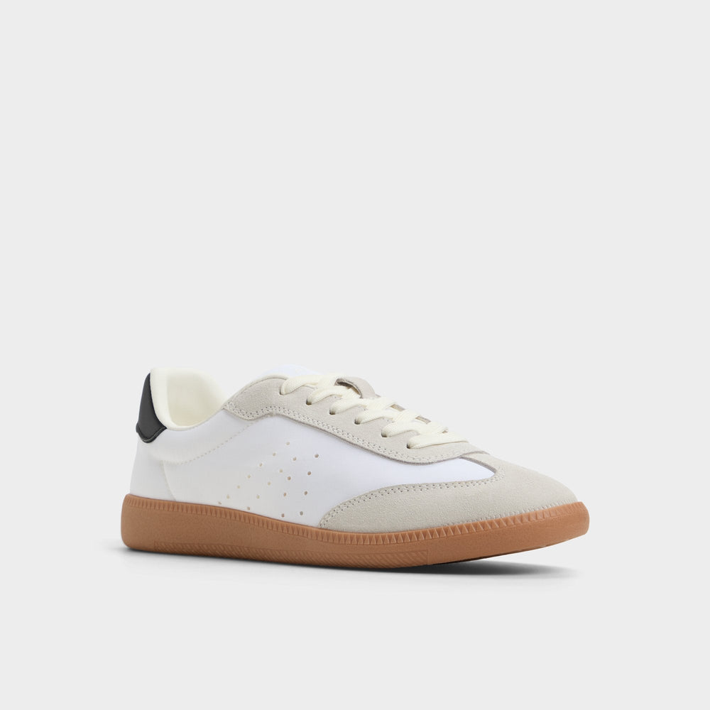 Aldo Clubstyle White/Black Women's Low top sneakers - Jogger sneaker, Jogger sole